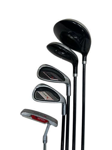 Used Tour X JR GOLF SET Jr Package Set RH Black And Red 6 Piece 11835-S000209756