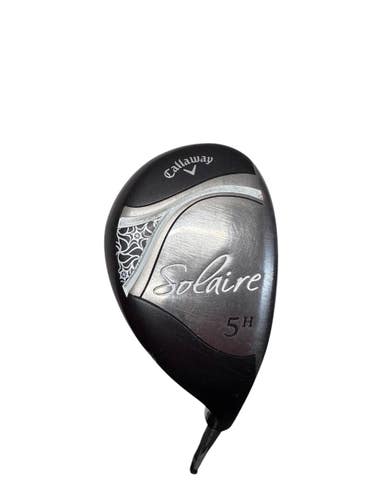 Used Callaway SOLAIRE Womens Hybrid Club RH Black 5 Hybrid 11835-S000209815