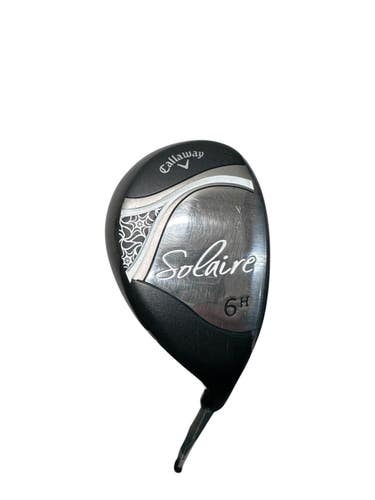 Used Callaway SOLAIRE Womens Hybrid Club RH Black 6 Hybrid 11835-S000209814