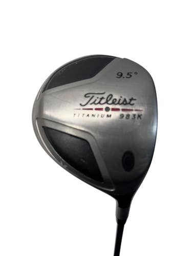 Used Titleist 983K Mens Driver RH Black 9.5 Degree 11835-S000209833