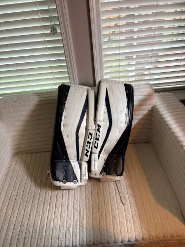 Small CCM Premier R1.5 Goalie Leg Pads (Used)