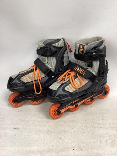 Used DBX SKATES Junior Rec Fitness Skates Orange Adjustable 11851-S000048719