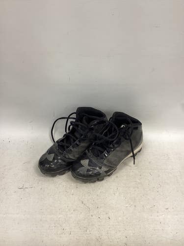 Used Under Armour BASEBALL CLEAT BB/SB Cleats Black Junior 02.5 11851-S000048706