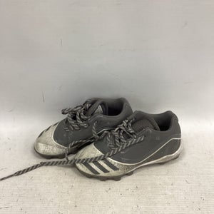 Used Adidas ICON CLEATS BB/SB Cleats Grey Youth 12.0 11851-S000048707