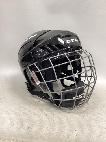 Used CCM FL40 XS Helmet Cage Combo Black XS 11851-S000048649