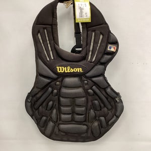 Used Wilson YOUTH CHEST Catchers Chest Protector Black Youth 11851-S000048631