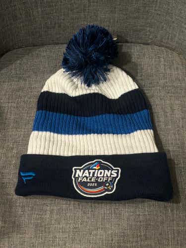 Fabletics 2025 4 Nations Face Off NHL Authentic Pro Winter Beanie Hat New