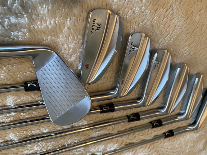 2022 Miura KM-700 Right Handed Iron Set Stiff Flex (New)