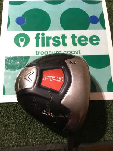 Callaway FT-5 Neutral 9.5* Driver Stiff Diamana S63 Blue Graphite Shaft (44.5)