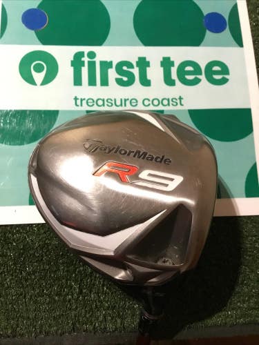 Taylormade R9 FCT 9.5* Driver Stiff Fujikura Motore 65 Graphite Shaft (45) VGC