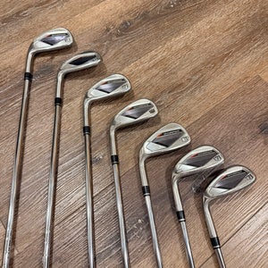 2025 Wilson DynaPower Left Hand Iron Set (7 Clubs) #5 - #9, PW, GW