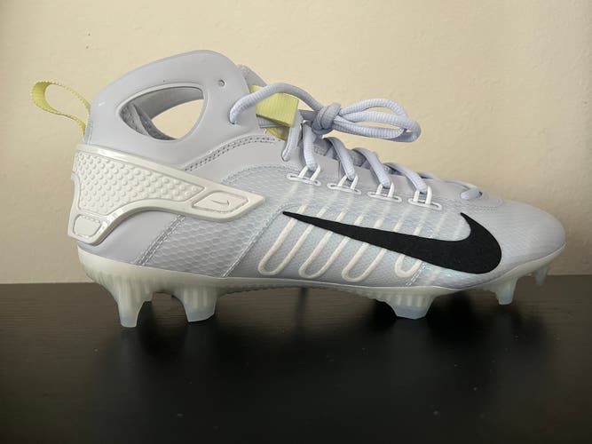 Nike Huarache 9 Elite LAX SE Lacrosse Men's Size 10 Grey FV6149-001