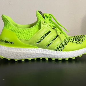 Adidas Ultraboost Spikeless Golf Shoes Men's Size 8 'Lucid Lemon' IE2136