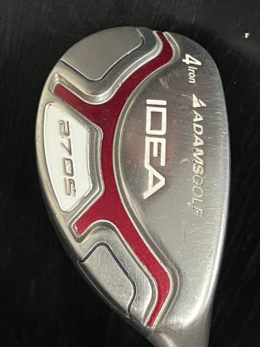 Adams Golf Idea A70S 4 Hybrid Iron RH 38.5" Grafalloy 50g Women's Flex NEED GRIP