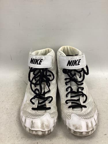 Used Nike NIKE INFLICT Wrestling Shoes White Senior 9 11851-S000048579