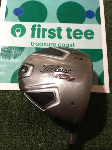 Titleist 909 D2 9.5* Driver Stiff Mitsubishi Diamana 65g Blue Graphite 44.5 VGC