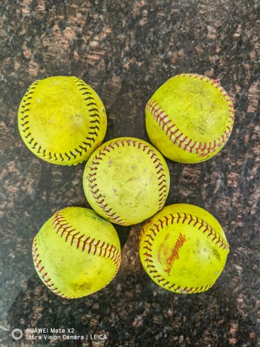 Softball 5 pack 11" (Used)