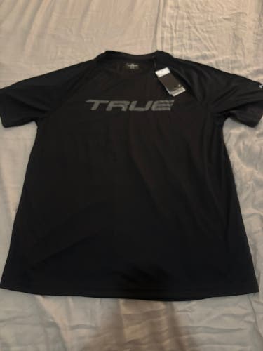 True Temper Hockey Short Sleeve Shirt Adult XL Black New with Tags