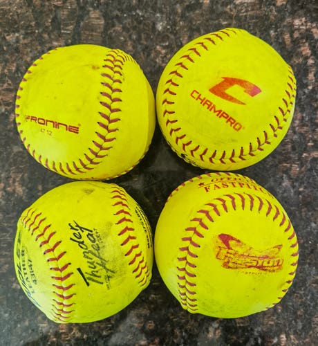 Baseball 4 pack 12" (Used)