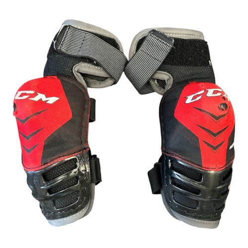 Used CCM QLT230 Junior Elbow Pads SM 11450-S000524401