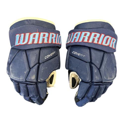Used Warrior COVERT Junior Gloves Navy Blue 11" 11450-S000524399