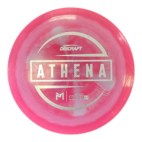 Used Discraft ESP ATHENA Disc Golf Driver Pink 174g 11450-S000524388