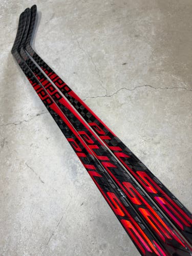 3 PACK 87 Flex P88 Senior Bauer Pulse Right Hand Hockey Stick (New) Pro Stock