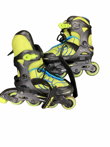 Used Schwinn ADJ 1-4 Junior Roller Quad Skates Black Adjustable 11613-S000185517