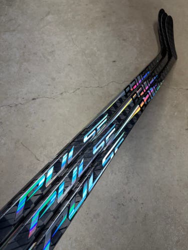 3 PACK 87 Flex P28 Senior Bauer Pulse Left Hand Hockey Stick (New) Pro Stock