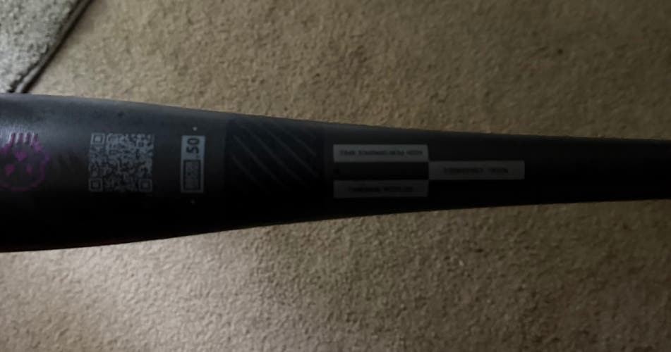 2025 Combat MFG Spec A1 Shadowcast Alloy BBCOR Certified Bat (-3) 28 oz 31" (Used)