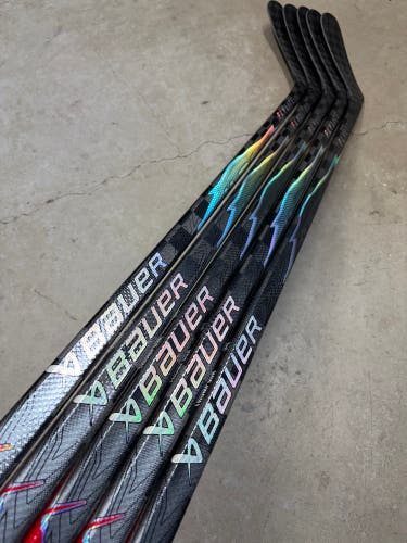 5 PACK 95 Flex P92 Senior Bauer Flylite Left Hand Hockey Stick NHL Pro Stock