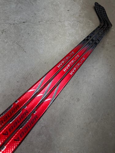 3 PACK 82 Flex P92 Senior Bauer Vapor Hyperlite2 Left Hand Hockey Stick (New) Pro Stock