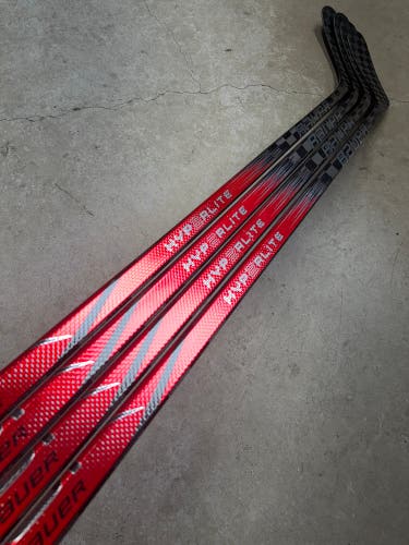 4 PACK 82 Flex P92 Senior Bauer Vapor Hyperlite2 Left Hand Hockey Stick (New) Pro Stock