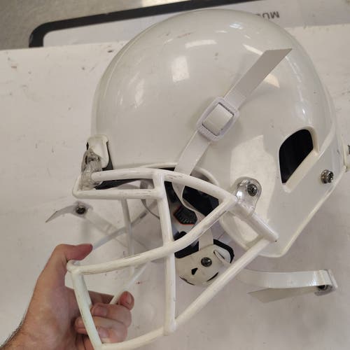 White Youth Large Xenith Helmet (Used)
