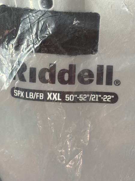 XXL Adult Riddell Power SPX Shoulder Pads (New) LB/FB
