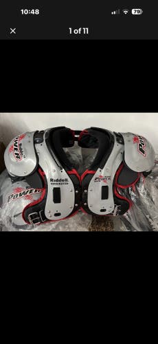 New XL Adult Riddell Power SPX Shoulder Pads RB/DB