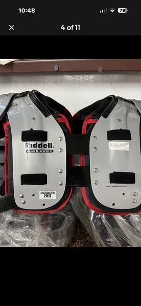 New XL Adult Riddell Power SPX Shoulder Pads RB/DB | SidelineSwap