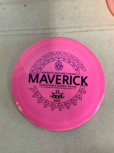 Used Dynamic Discs MAVERICK Disc Golf Driver Pink 169g 11823-S000040629