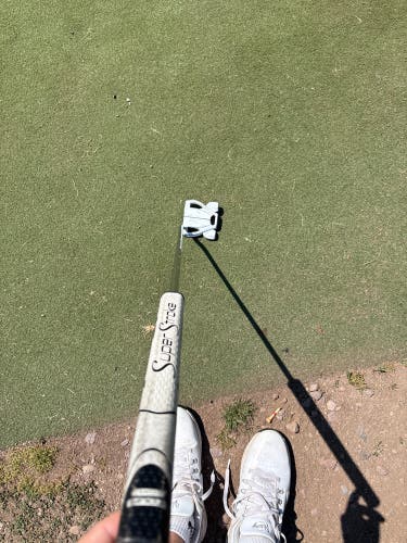 Men's 2023 TaylorMade Spider Ghost Mallet Right Handed Putter Steel 34" (New)