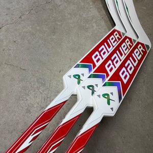 3 PACK 25” Paddle Senior Bauer Supreme Shadow Pro Stock Goalie Stick (New) Pro Stock