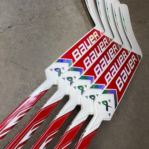 5 PACK 25” Paddle Senior Bauer Supreme Shadow Pro Stock Goalie Stick (New) Pro Stock