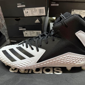 Men's Size M 14.0 Adidas Freak X carbon Mid Mid Top Molded Cleats (New) AAF LEAGUE