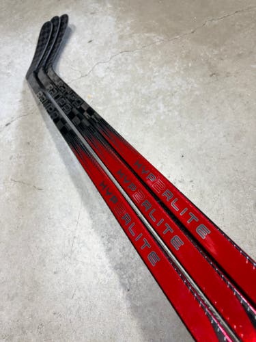 3 PACK 87 Flex P92 Senior Bauer Vapor Hyperlite2 Right Hand Hockey Stick (New) Pro Stock