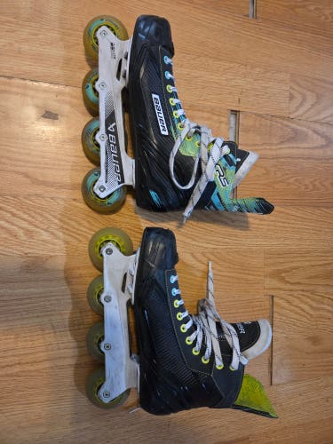 Bauer XRS RH Inline Skates Regular Width Size 12 (Used)