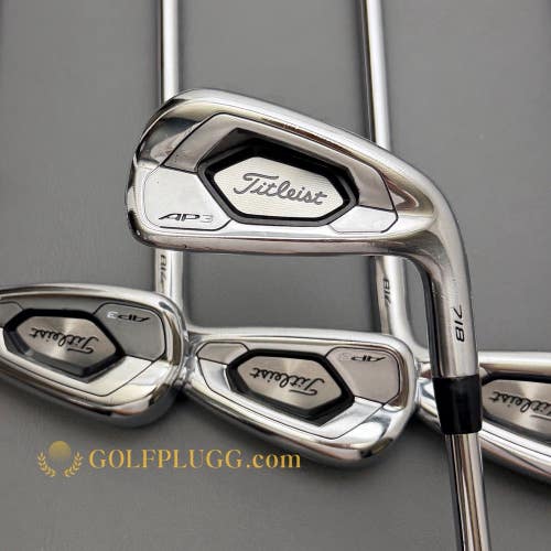 Titleist 718 AP3 Iron Set 4-PW / Project X LZ Steel, X Stiff (258)