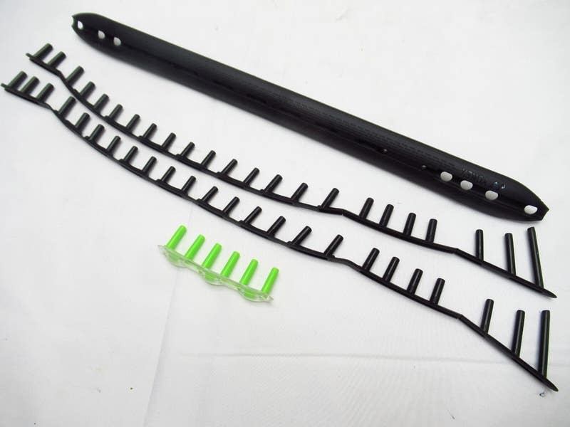 BUMPERGUARD / GROMMET SET: 2018 YONEX EZONE FEEL LIME/BLACK (16X18