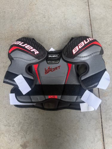Men's Large Junior Bauer Lil Sport Shoulder Pads (New)