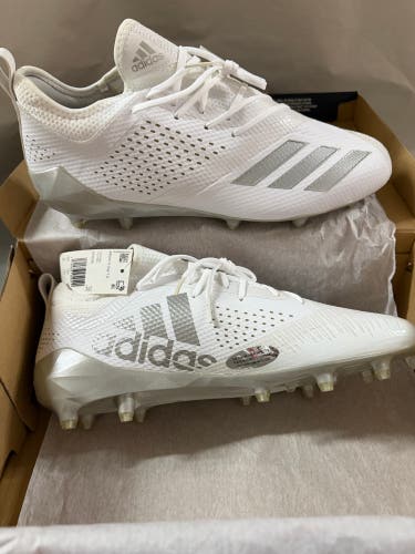 Men's Size 13.0 (W 14.0) Adidas adizero Low Top Molded Cleats (New) LAX LOW