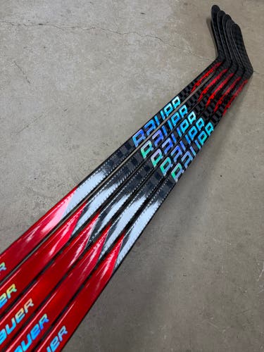 5 PACK 82 Flex Custom P92 Senior Bauer Nexus Sync Left Hand Hockey Stick (New) Pro Stock