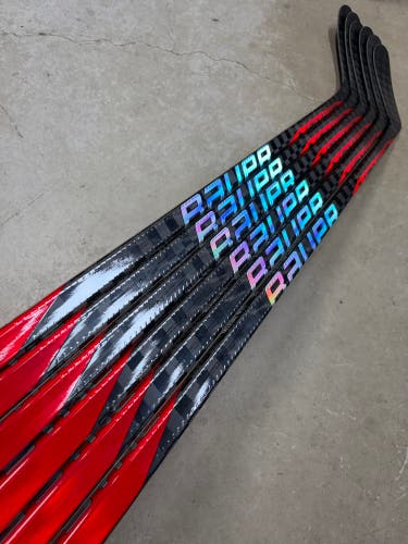 6 PACK 82 Flex Custom P92 Senior Bauer Nexus Sync Left Hand Hockey Stick (New) Pro Stock